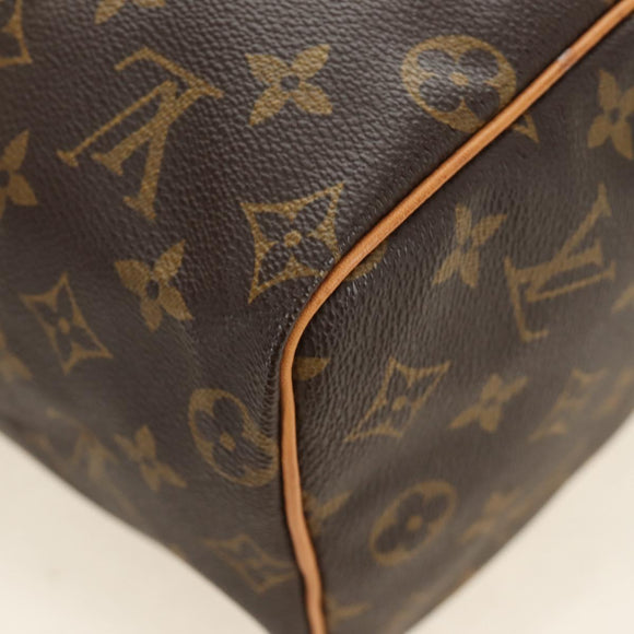 LOUIS VUITTON Monogram Speedy 25 Hand Bag M41528 LV Auth am11878SV