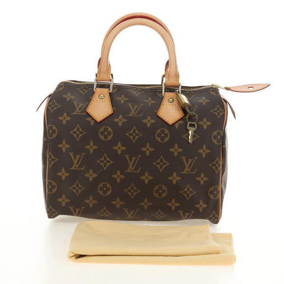 LOUIS VUITTON Monogram Speedy 25 Hand Bag M41528 LV Auth am11878SV