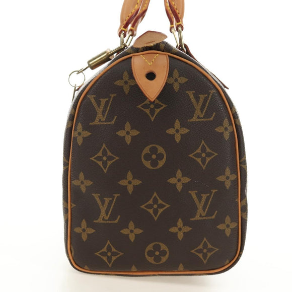 LOUIS VUITTON Monogram Speedy 25 Hand Bag M41528 LV Auth am11878SV