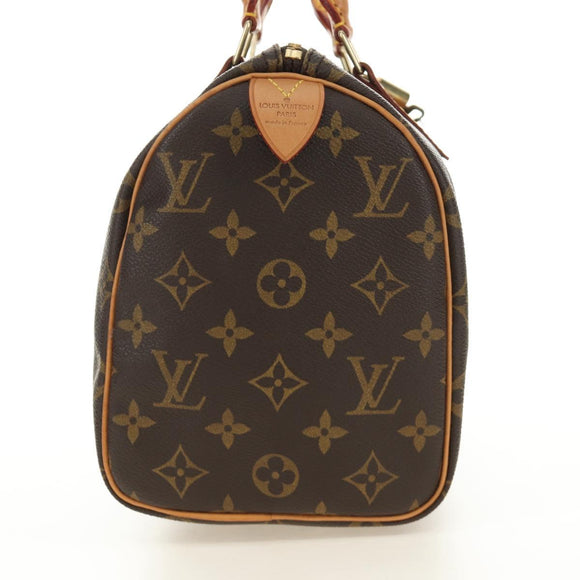 LOUIS VUITTON Monogram Speedy 25 Hand Bag M41528 LV Auth am11878SV