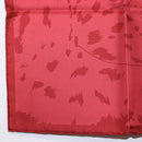 CARTIER Mini Scarf Leopard Silk Red Auth am11882M-4