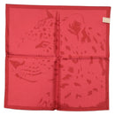 CARTIER Mini Scarf Leopard Silk Red Auth am11882M-7