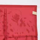 CARTIER Mini Scarf Leopard Silk Red Auth am11882M-9