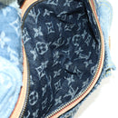 LOUIS VUITTON Monogram Patchwork Denim Bowery Bag Blue M95376 LV Auth am11889SM-21