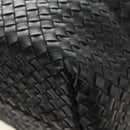 BOTTEGA VENETA INTRECCIATO Cabas PM Hand Bag Leather Black Auth am11891SM-16