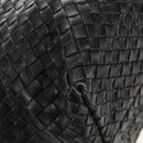 BOTTEGA VENETA INTRECCIATO Cabas PM Hand Bag Leather Black Auth am11891SM-17