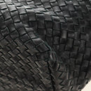 BOTTEGA VENETA INTRECCIATO Cabas PM Hand Bag Leather Black Auth am11891SM-8