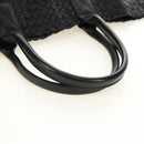 BOTTEGA VENETA INTRECCIATO Cabas PM Hand Bag Leather Black Auth am11891SM-7