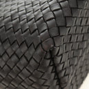 BOTTEGA VENETA INTRECCIATO Cabas PM Hand Bag Leather Dark Brown Auth am11893SM-9