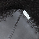 BOTTEGA VENETA INTRECCIATO Cabas PM Hand Bag Leather Dark Brown Auth am11893SM-20