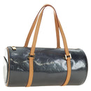 LOUIS VUITTON Monogram Vernis Bedford Hand Bag Indigo M91330 LV Auth am11900V-1