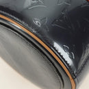 LOUIS VUITTON Monogram Vernis Bedford Hand Bag Indigo M91330 LV Auth am11900V-14