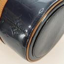 LOUIS VUITTON Monogram Vernis Bedford Hand Bag Indigo M91330 LV Auth am11900V-17