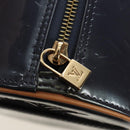 LOUIS VUITTON Monogram Vernis Bedford Hand Bag Indigo M91330 LV Auth am11900V-18