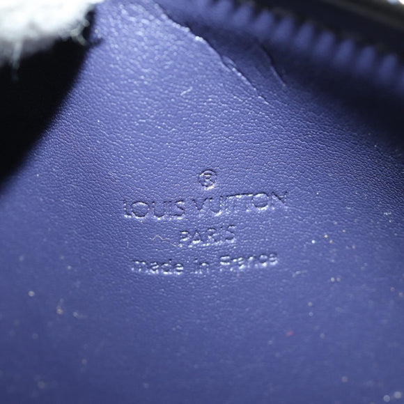 LOUIS VUITTON Monogram Vernis Bedford Hand Bag Indigo M91330 LV Auth am11900V