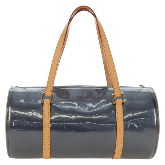 LOUIS VUITTON Monogram Vernis Bedford Hand Bag Indigo M91330 LV Auth am11900V