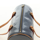 LOUIS VUITTON Monogram Vernis Bedford Hand Bag Indigo M91330 LV Auth am11900V-6
