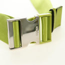 FENDI PORTER Collaboration Mamma Baguette Nylon LIme Green Silver Auth am11901M-15
