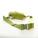FENDI PORTER Collaboration Mamma Baguette Nylon LIme Green Silver Auth am11901M-8