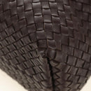 BOTTEGA VENETA INTRECCIATO Cabas PM Hand Bag Leather Brown 141498 Auth am11902SM-16