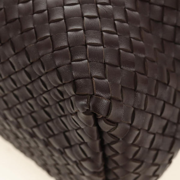 BOTTEGA VENETA INTRECCIATO Cabas PM Hand Bag Leather Brown 141498 Auth am11902SM