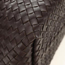 BOTTEGA VENETA INTRECCIATO Cabas PM Hand Bag Leather Brown 141498 Auth am11902SM-17