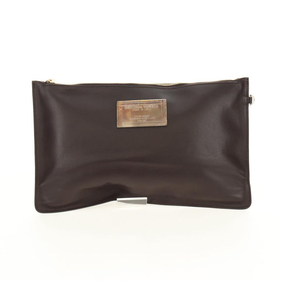 BOTTEGA VENETA INTRECCIATO Cabas PM Hand Bag Leather Brown 141498 Auth am11902SM