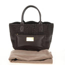 BOTTEGA VENETA INTRECCIATO Cabas PM Hand Bag Leather Brown 141498 Auth am11902SM-12
