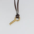 Chloe Paddington Hand Bag Leather Brown Gold Silver Auth am11904A-10