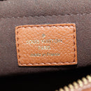 LOUIS VUITTON Mahina Runner PM Hand Bag Leather Brown M97052 LV Auth am11908V-24
