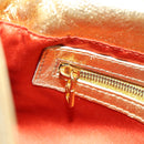 FENDI Mamma Baguette Shoulder Bag Leather Gold Auth am11909SM-30