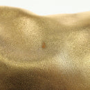 FENDI Mamma Baguette Shoulder Bag Leather Gold Auth am11909SM-5