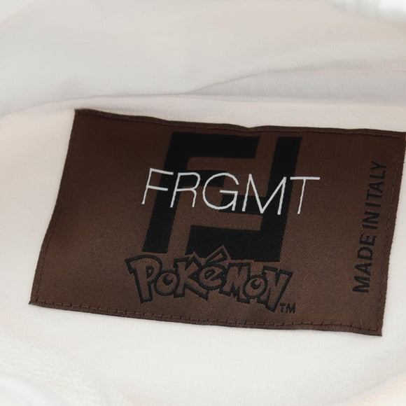 FENDI FENDI x FRGMT x POKÉMON Hoodie Kairyu Cotton S White Auth am11910SM