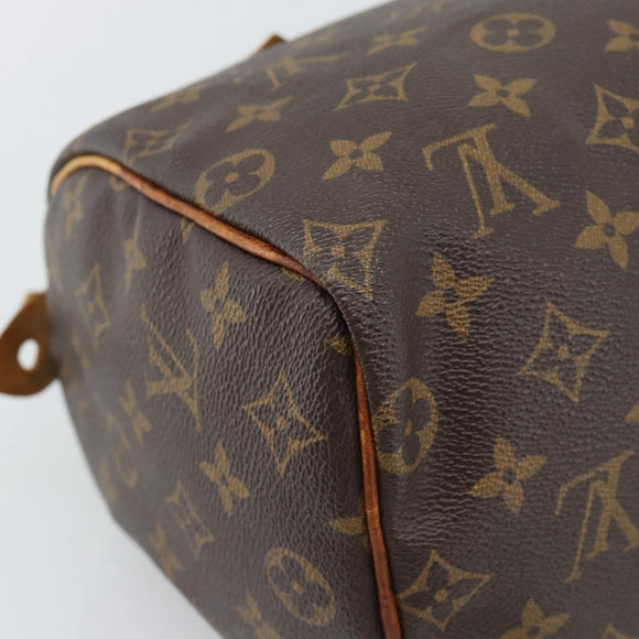 LOUIS VUITTON Monogram Speedy 25 Hand Bag M41528 LV Auth am11911A