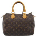 LOUIS VUITTON Monogram Speedy 25 Hand Bag M41528 LV Auth am11911A-13