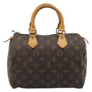 LOUIS VUITTON Monogram Speedy 25 Hand Bag M41528 LV Auth am11911A-2