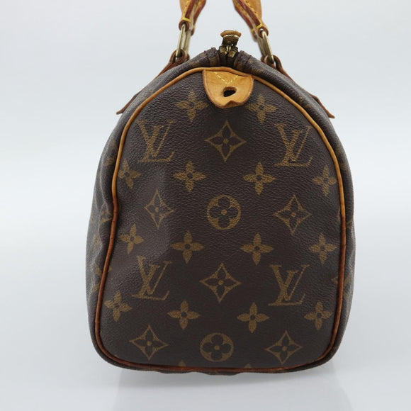 LOUIS VUITTON Monogram Speedy 25 Hand Bag M41528 LV Auth am11911A