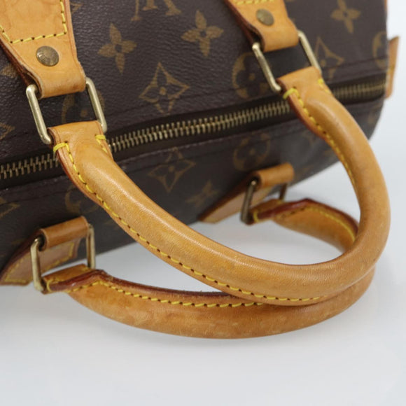 LOUIS VUITTON Monogram Speedy 25 Hand Bag M41528 LV Auth am11911A