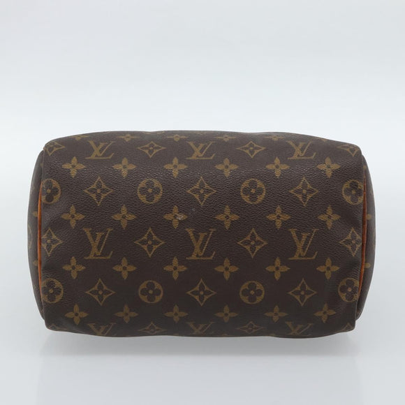 LOUIS VUITTON Monogram Speedy 25 Hand Bag M41528 LV Auth am11911A