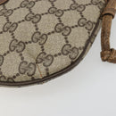 GUCCI GG Supreme Old Shoulder Bag PVC Beige Gold 378 02 020 Auth am11912-9