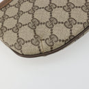 GUCCI GG Supreme Old Shoulder Bag PVC Beige Gold 378 02 020 Auth am11912-14