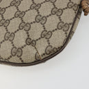 GUCCI GG Supreme Old Shoulder Bag PVC Beige Gold 378 02 020 Auth am11912-15