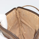 GUCCI GG Supreme Old Shoulder Bag PVC Beige Gold 378 02 020 Auth am11912-20
