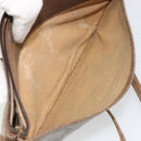 GUCCI GG Supreme Old Shoulder Bag PVC Beige Gold 378 02 020 Auth am11912-21