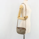 GUCCI GG Supreme Old Shoulder Bag PVC Beige Gold 378 02 020 Auth am11912-22