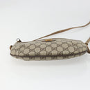 GUCCI GG Supreme Old Shoulder Bag PVC Beige Gold 378 02 020 Auth am11912-5