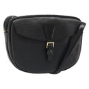 LOUIS VUITTON Epi Jeune Fille MM Shoulder Bag Black M52152 LV Auth am11913A-1