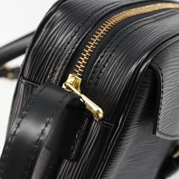 LOUIS VUITTON Epi Jeune Fille MM Shoulder Bag Black M52152 LV Auth am11913A