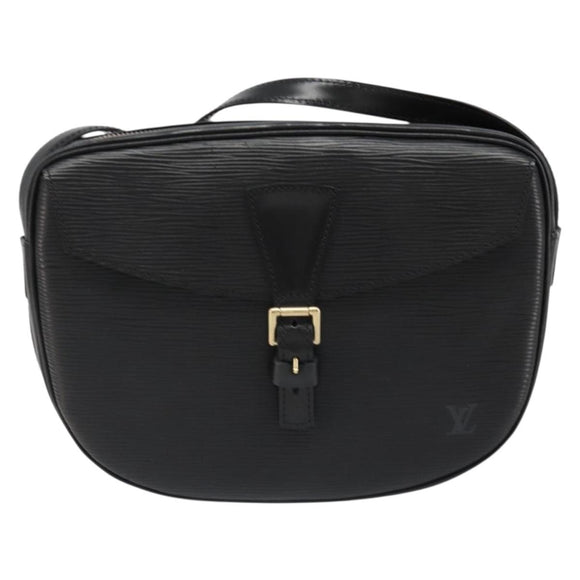 LOUIS VUITTON Epi Jeune Fille MM Shoulder Bag Black M52152 LV Auth am11913A