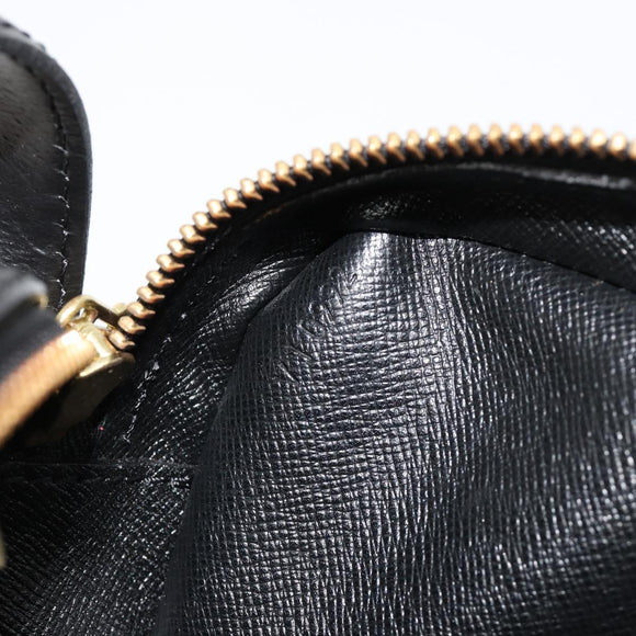 LOUIS VUITTON Epi Jeune Fille MM Shoulder Bag Black M52152 LV Auth am11913A